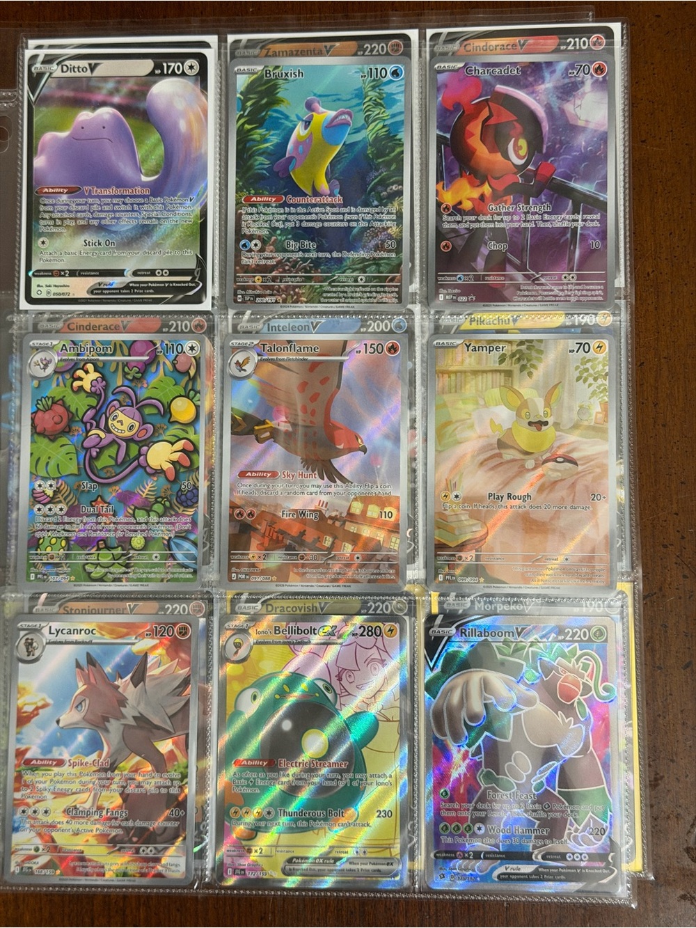 Pokemon Card Lot 60 OFFICIAL TCG Cards 20 HOLOS  + 3 IR/ VMAX/EX FULL ART/ V